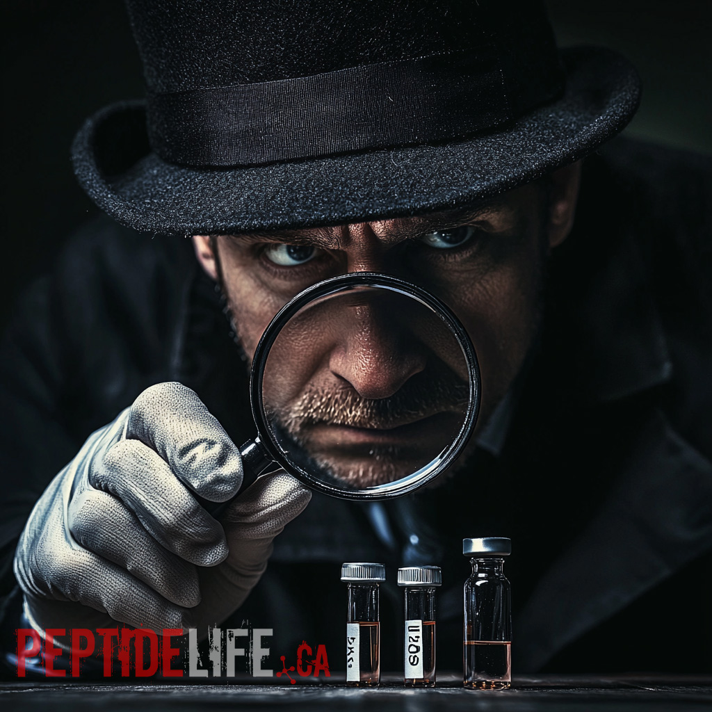 spot fake peptide sites